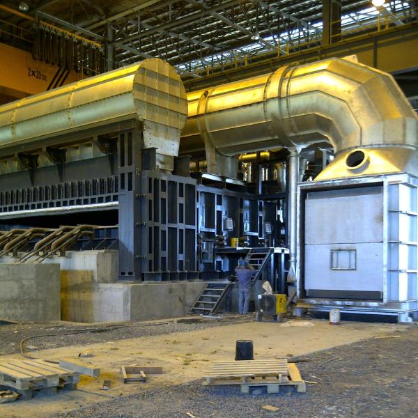 Ingenieria, construcción y montaje  Horno laminados industriales