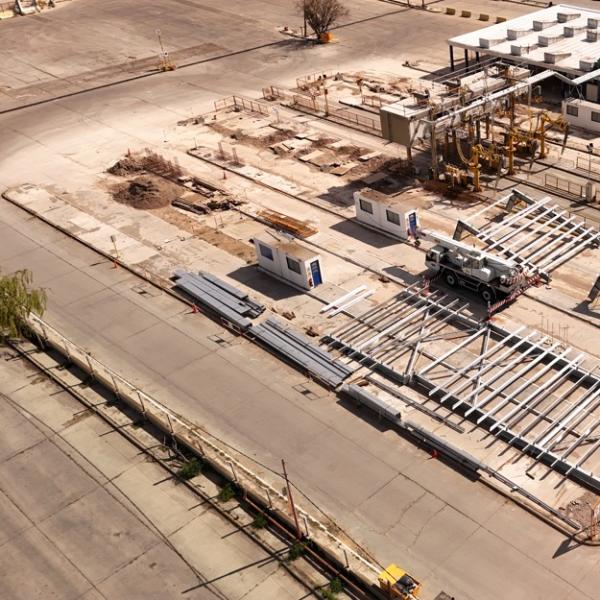 Ingenieria, Construccion y Montaje. Terminal Bahía Blanca