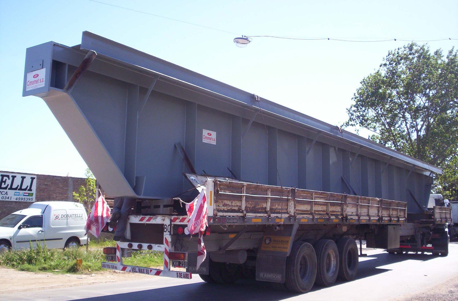 Ingenieria y Construcción Viga Armada Portagrua Plta Siderca 