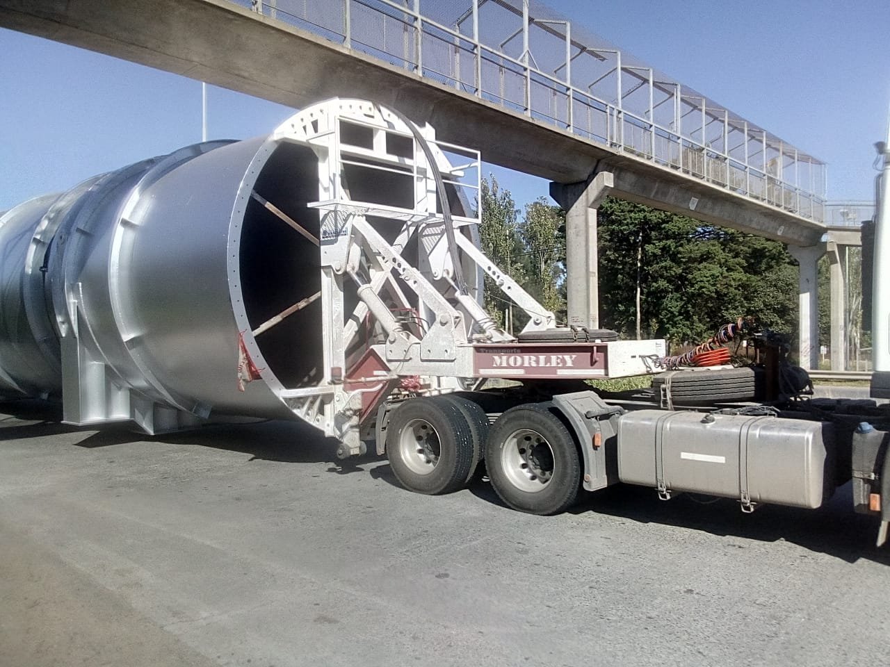 Ingeniería y construcción 700 ton ductos codos 4200 mm diámetro transiciones, juntas aspiración lf rex.Siderca