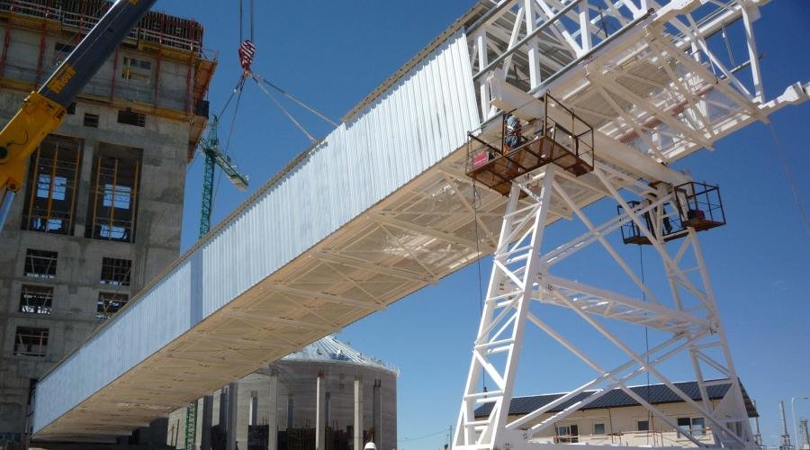 Construccion y Montaje Puerto Dreyfuss Bahia Blanca