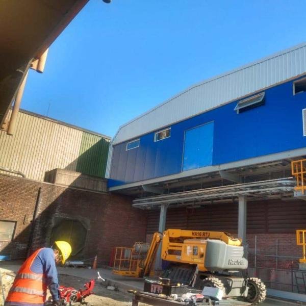 Ingenieria, Construccion y Montaje Nave de Rollo Siderca
