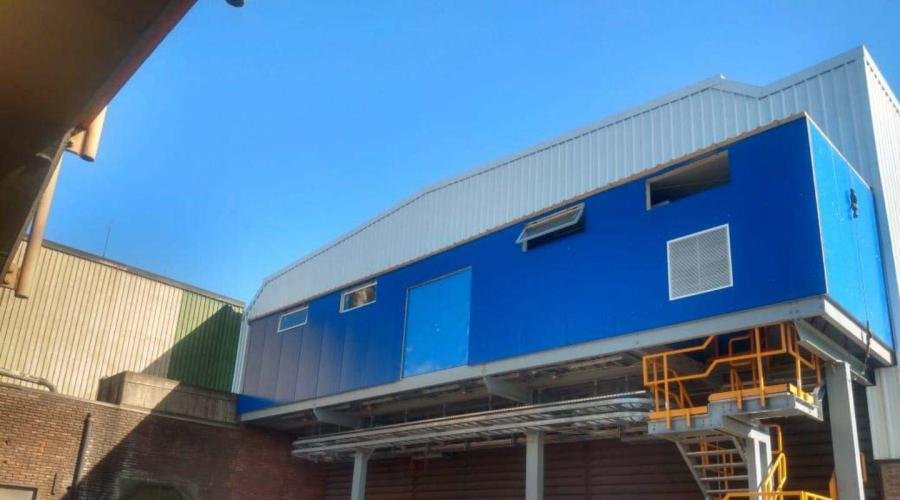 Ingenieria, Construccion y Montaje Nave de Rollo Siderca