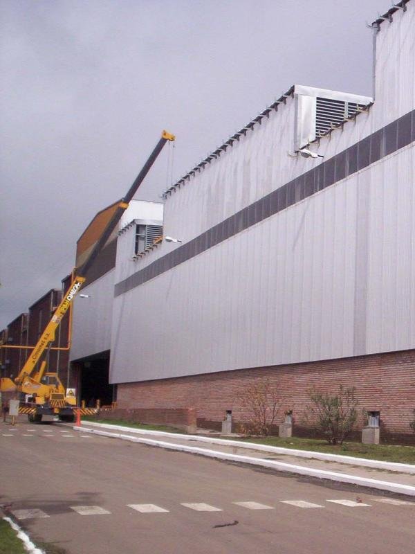 Ingenieria Construccion y Montaje Nave de Rollos Arcelor Mitall