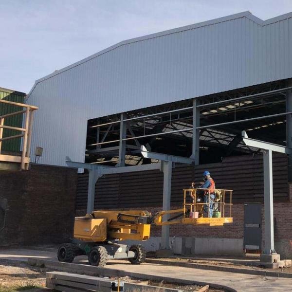Ingenieria Construccion y Montaje Nave Facu Siderca Campana