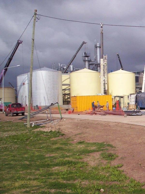 Ingenieria, construcción y montaje, Planta Biodiesel Cargill 